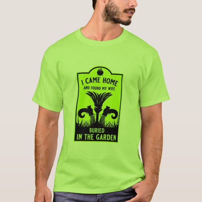 Funny Hexe Ehefrau T-Shirt (Vorderseite)