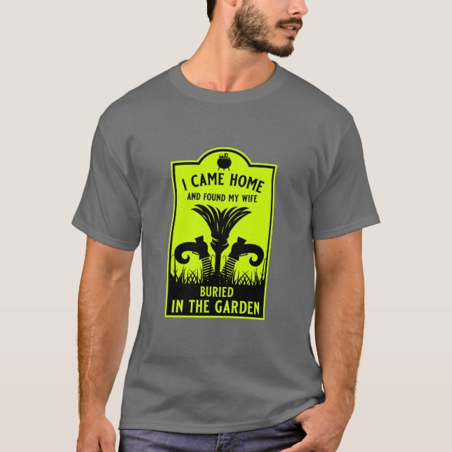 Funny Hexe Ehefrau T-Shirt (Vorderseite)