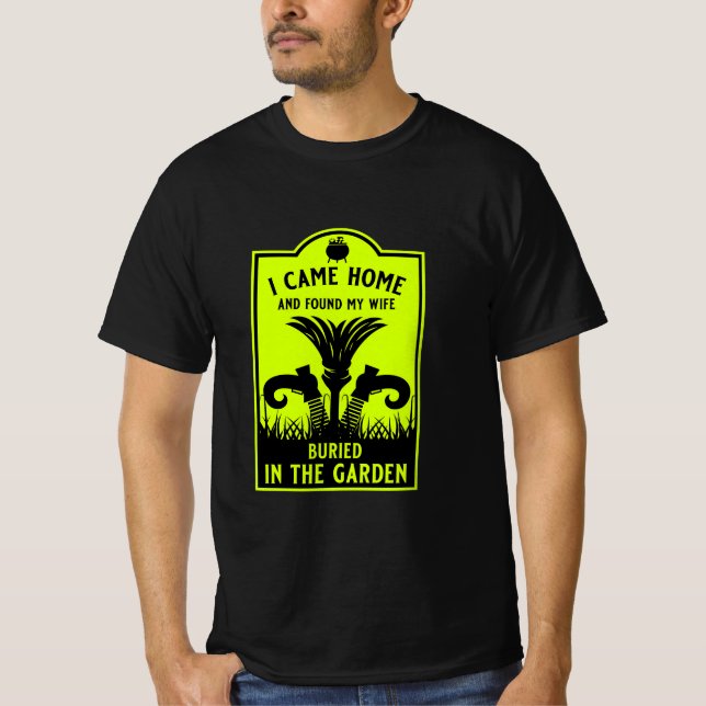Funny Hexe Ehefrau T-Shirt (Vorderseite)