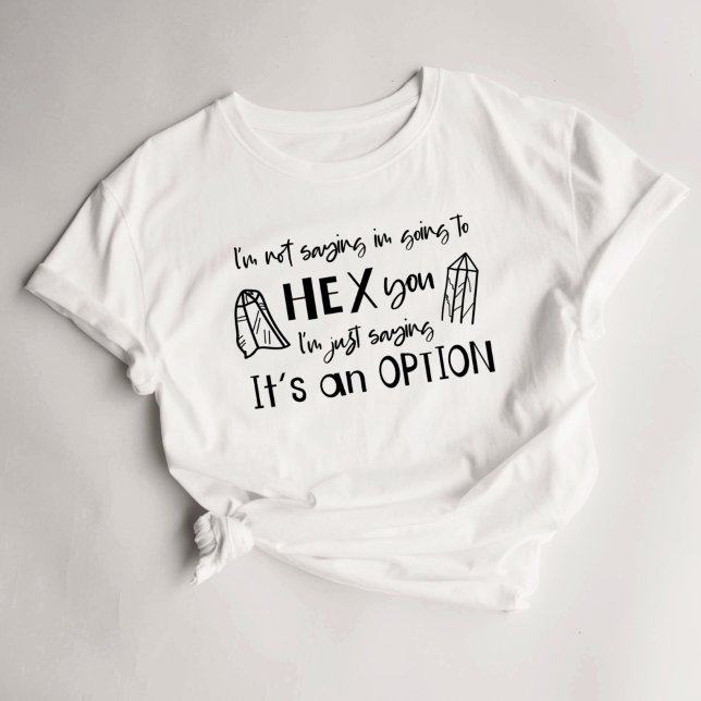 Funny Hexe Zaubers Hex T-Shirt (Von Creator hochgeladen)