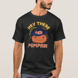 Funny Hey da Pumpkin Halloween Herbst Herbst T-Shirt