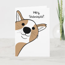 Funny Hey, du Dog "I Liebe You"