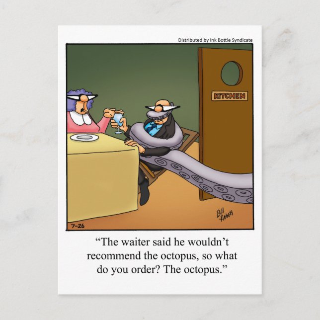 Funny Hi & Hello Spaß Postcard Postkarte (Vorderseite)