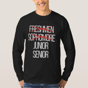 Funny High School Uni Sophomore Jahr Level Com T-Shirt