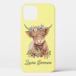 Funny Highland Cow Design individuell anpassbar ha Case-Mate iPhone Hülle