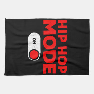 Funny Hip Hop Design für Männer Frauen 90er Hip Ho Geschirrtuch