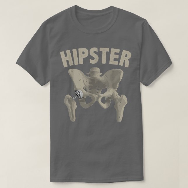 Funny Hip Surgery Gift Men Women Hip Replacement R T-Shirt (Design vorne)