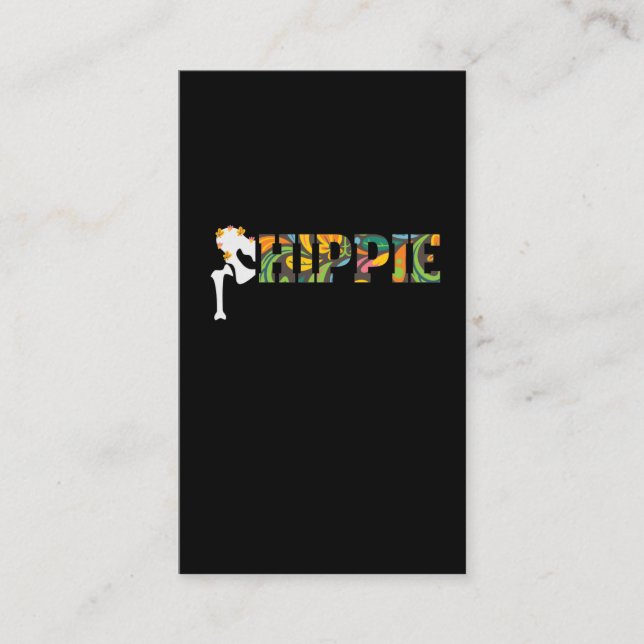 Funny Hippie Angesagt Replacement Operation Erholu Visitenkarte (Vorderseite)