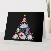 Funny Hippo Christmas Tree | Xmas Hippopotamus
