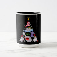 Funny Hippo Christmas Tree | Xmas Hippopotamus