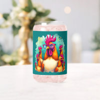 Funny Hipster Réoster Retro Pop Kunst, Dichtung un