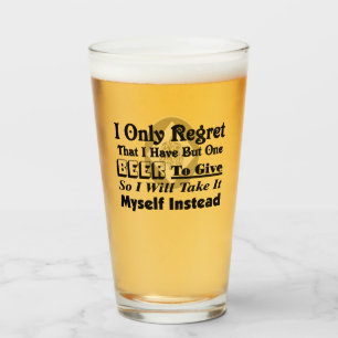 Funny Historic Biere Redewendungen Glas