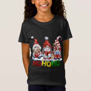 Funny Ho-Ho Gnomes Frohe Weihnachtsfamilie Matchin T-Shirt