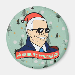 Funny Ho Sein Präsident Joe Biden Christmas Kitche Magnet