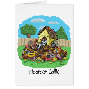 Funny Hoarder Collie Dog Lover Geschenk
