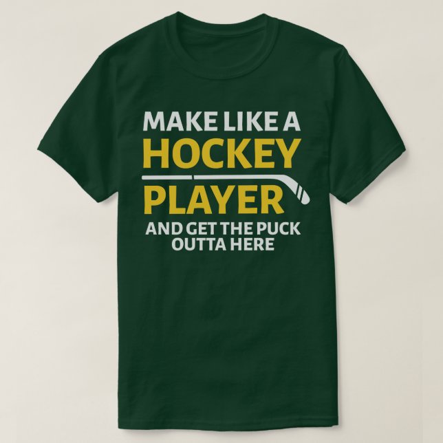 FUNNY HOCKEY 3 T-Shirt (Design vorne)