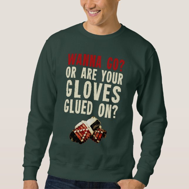Funny Hockey Enforcer Goon Sweatshirt (Vorderseite)