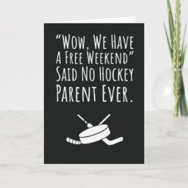 Funny Hockey Mama Cards Mama Vater Mommy Sports Karte