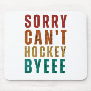 Funny Hockey Mousepad