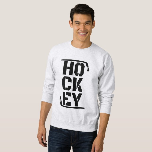 Funny Hockey Sweatshirt (Vorne ganz)