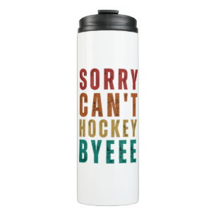 Funny Hockey Thermosbecher