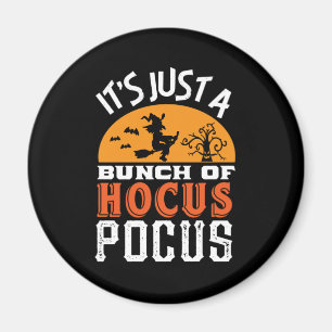 Funny Hocus Pocus Hexen Vintages Retro Halloween Magnet