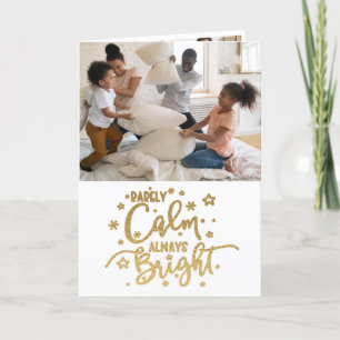 Funny Holiday 5 Foto Selten geklappte Karte