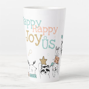 Funny Holiday Cartoon Tiere Happy Happy Milchtasse