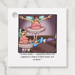 Funny Holiday Gift Tags Geschenkanhänger