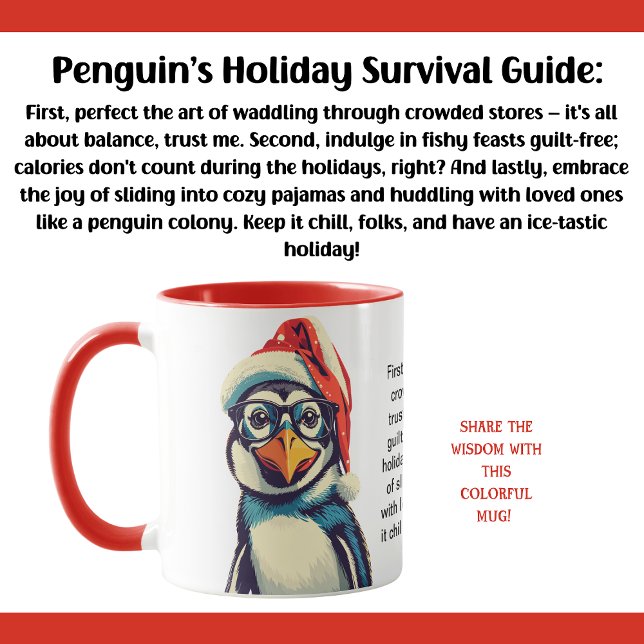 Funny Holiday Survival Tipps für Ihren Urlaub Tasse (Von Creator hochgeladen)
