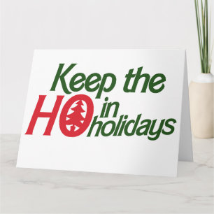 Funny Holidays Ho Karte