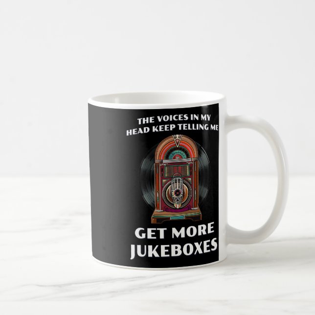 Funny holt mehr Jukeboxes für Vinyl Juke Box der 5 Kaffeetasse (Rechts)