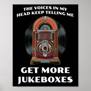 Funny holt mehr Jukeboxes für Vinyl Juke Box der 5 Poster