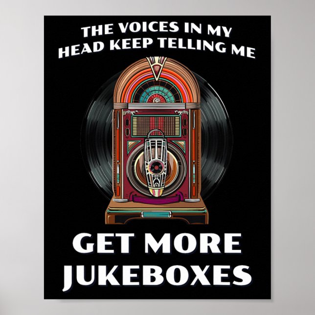 Funny holt mehr Jukeboxes für Vinyl Juke Box der 5 Poster (Vorne)