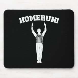 Funny Homerun Shirt Mixed Up Sport Baseball Footba Mousepad