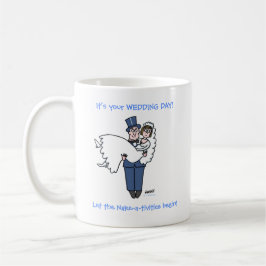 Funny Honeymoon Cartoon Neuigkeiten erstes Jahr Kaffeetasse