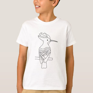 Funny Hoopoe kids T - Shirt