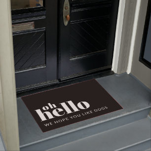 Funny Hope You like Hogs Zitat Doormat Fußmatte