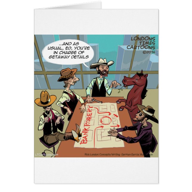 Funny Horse Bank Robber (Vorne)