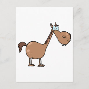 Funny Horse Postkarte