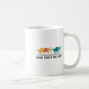 Funny Horse Racing Jockey Racer Der6 Kaffeetasse
