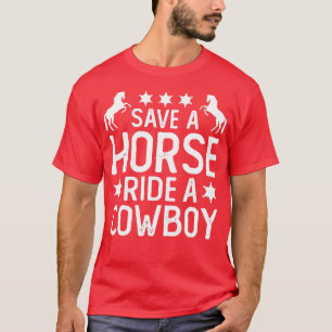 Funny Horse Reiten Adult Joke Wandern Reiten T-Shirt