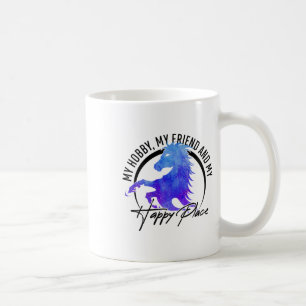Funny Horse Riding Geschenk - Reiten ist mein Glüc Kaffeetasse