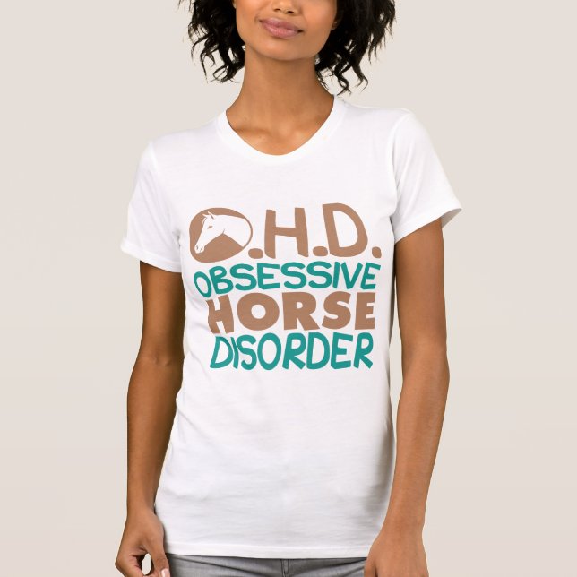 Funny Horse T-Shirt (Vorderseite)
