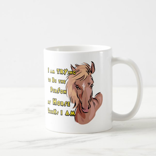 Funny Horse Tasse (Rechts)