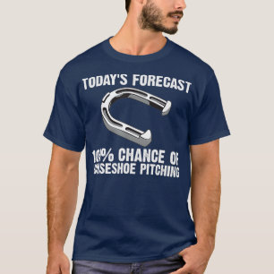 Funny Horseshoe Pitching Geschenke Männer Frauen T-Shirt