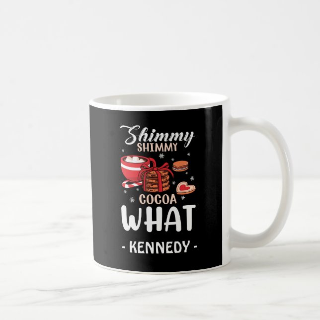 Funny Hot Chocolate & Cookie Winter Kaffeetasse (Rechts)