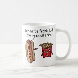 Funny Hot Dog French Fries Food Pun Tasse