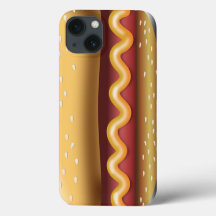 Funny Hot Dog Handy-Fall