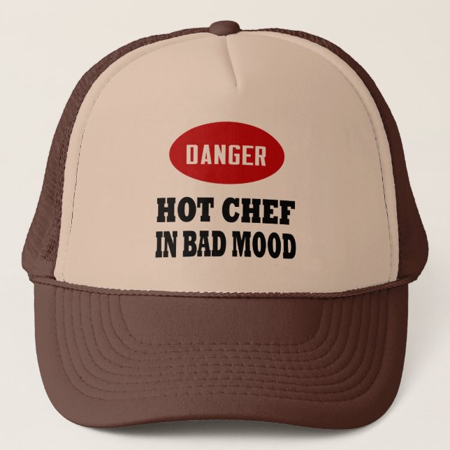 Funny Hot Koch Truckerkappe (Vorderseite)